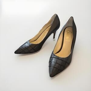 BUTTER LADIES HEELS SIZE 9.5 MADE IN ITALY GREY RP ~$400 GOOD CONDITION!